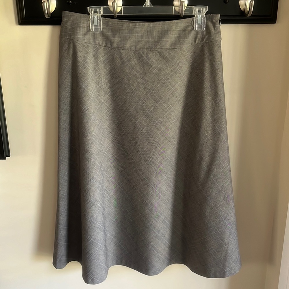 💕HP💕Josephine Chaus plaid a-line skirt - lined w/side zipper size 10
